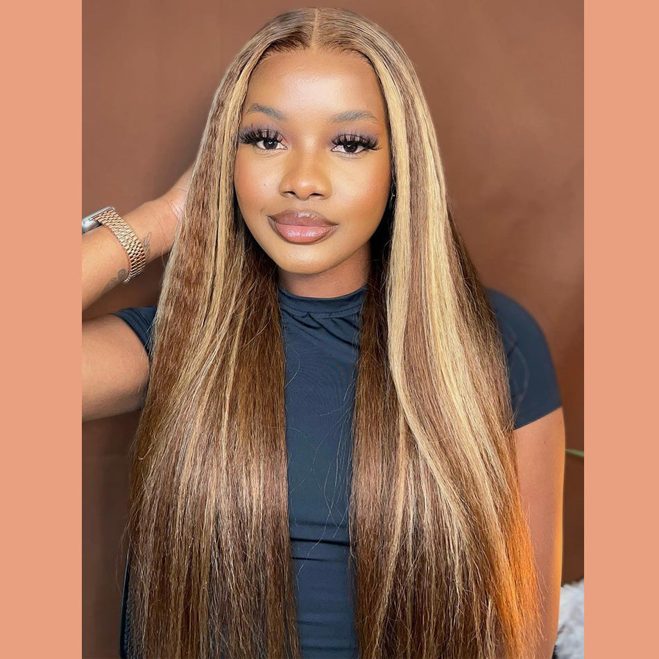 Lace Wig Front Wig Deep Wave Synthetic Wig For Women Brazilian Hair Glueless Curly Soft Wig Natural Human Hair Lace Front Wig