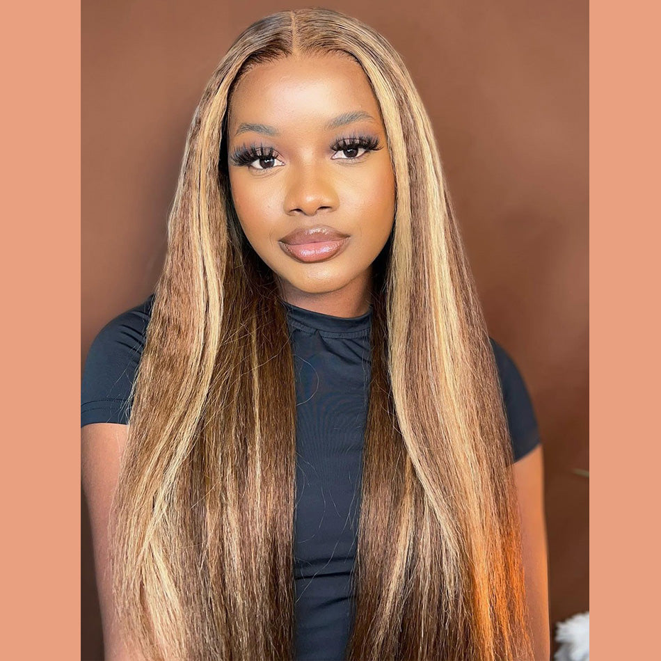 Lace Wig Front Wig Deep Wave Synthetic Wig For Women Brazilian Hair Glueless Curly Soft Wig Natural Human Hair Lace Front Wig